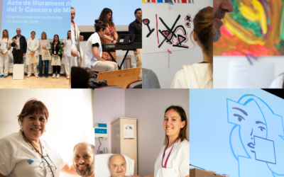 Sant Jordi omple de literatura i emoció l’Hospital de Bellvitge