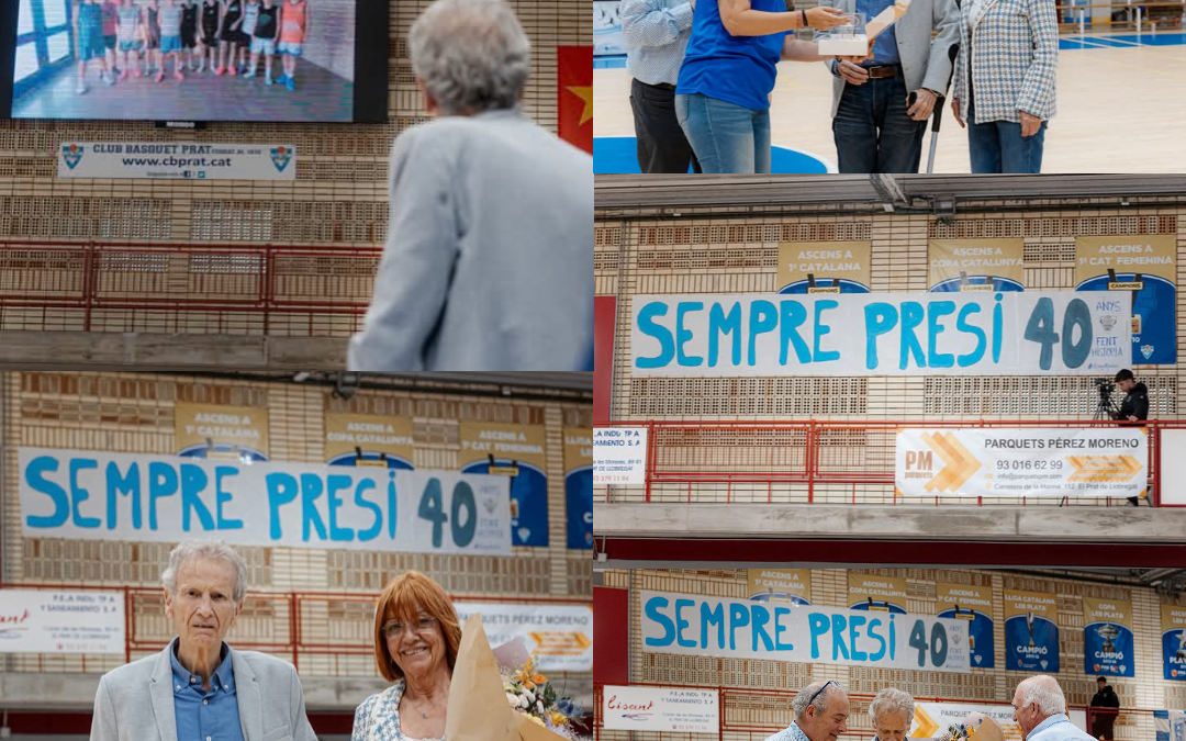 Quaranta anys de lideratge: el JB homenatja Arseni Conde en una nit per recordar