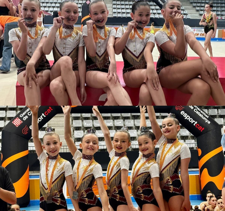 El conjunt benjamí A del CER Pratenc, subcampió de Catalunya en una final d’alt nivell