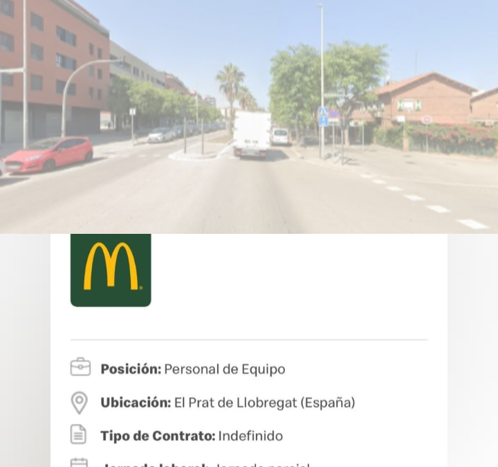 McDonald’s prepara l’obertura d’un nou restaurant al Prat, en un local de la Cooperativa Obrera de Viviendas