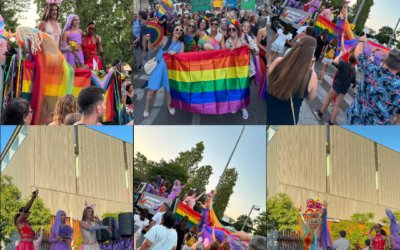 El Prat de Llobregat es tenyeix de colors en la cinquena edició de la desfilada de l’Orgull