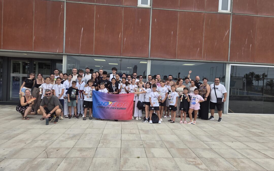 El Dojon Prat tanca la temporada amb una pluja de 27 medalles al Campionat de Catalunya infantil de taekwondo