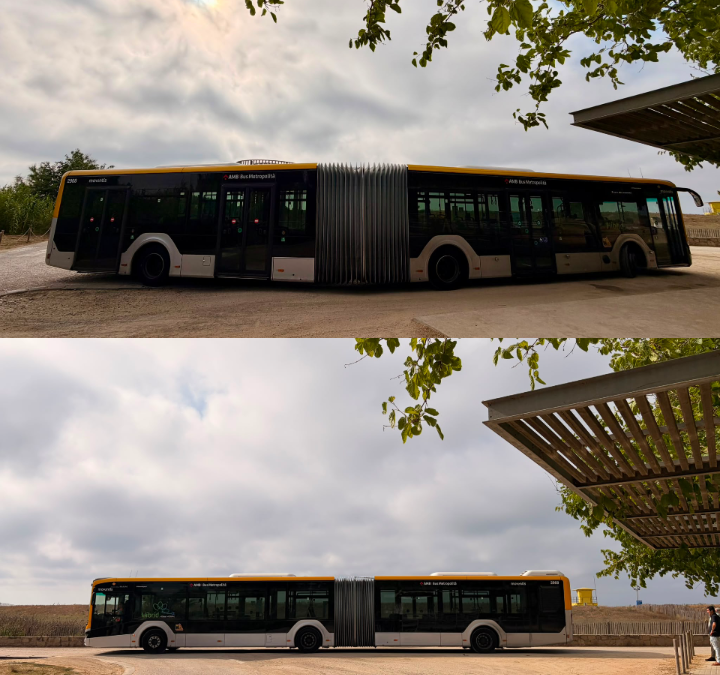 A partir d’aquest cap de semana autobusos articulats i reforçar el servei a la platja del Prat