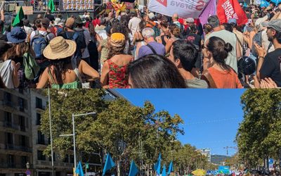 El carrer torna a plantar cara a l’ampliació de l’aeroport del Prat.
