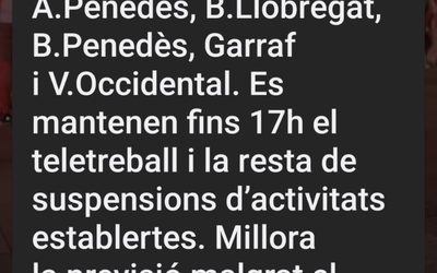 Retorn gradual a la normalitat al Prat després d’un temporal que passa sense grans incidències