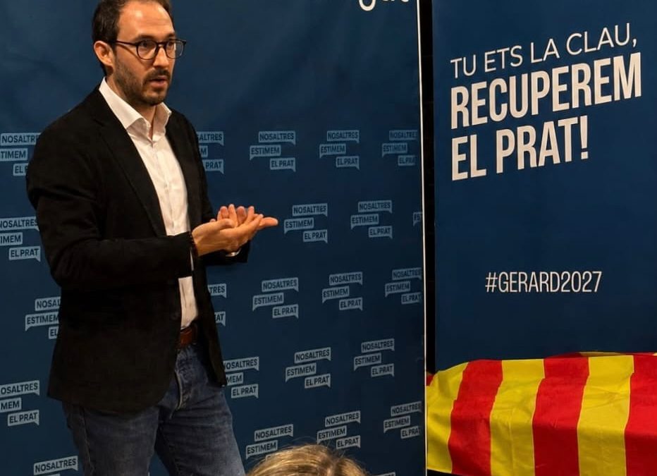 Gerard Valverde serà el candidat d’Estimem el Prat a les municipals de 2027