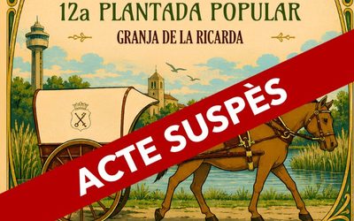 ​La pluja obliga a suspendre el 30è Aplec de la Tartana i la 12a Plantada Popular al Prat