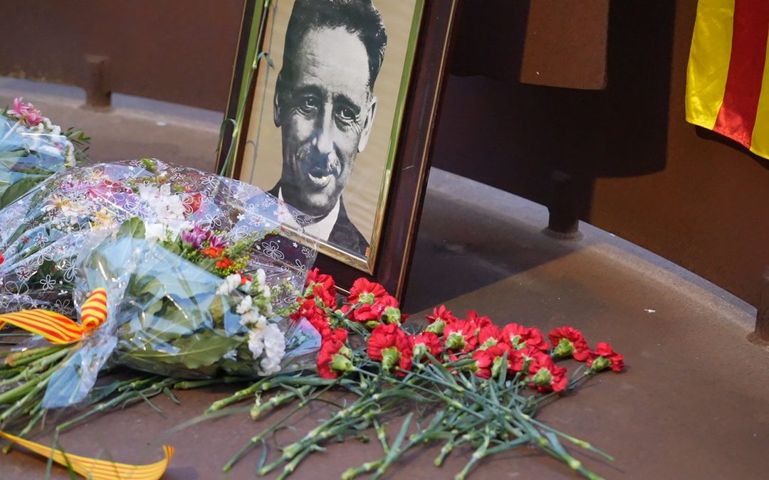 ERC El Prat recorda Lluís Companys amb una crida a la democràcia i la convivència