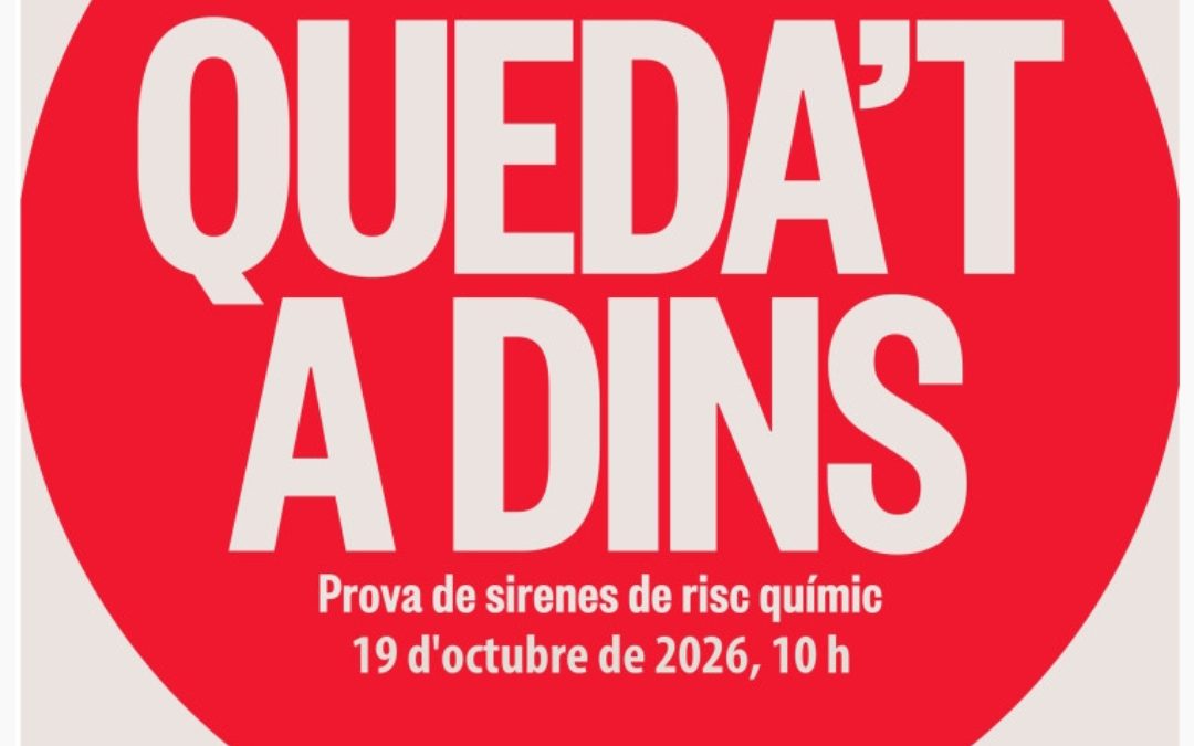 Prova de sirenes per avaluar el sistema d’alerta per risc químic