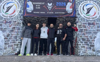 Èxit internacional del gimnàs Dojon Prat al Drácula Open de Bucarest